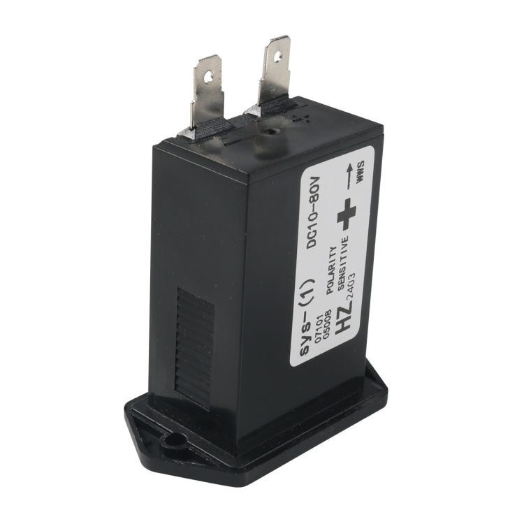 Generator / Boat / Off-road Vehicle DC10-80V Industrial Timer with Screws(Black) - Engines & Engine Parts by PMC TechLife | Online Shopping South Africa | PMC TechLife | Buy Now Pay Later Mobicred