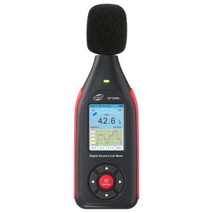 BENETECH GT1355A LCD Display Decibel Tester - Light & Sound Meter by BENETECH | Online Shopping South Africa | PMC Jewellery | Buy Now Pay Later Mobicred