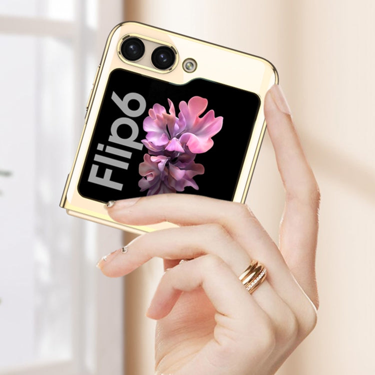 For Samsung Galaxy Z Flip6 / Flip7 FE GKK Electroplating Full Coverage Phone Case(Gold) - free shipping - PMC Jewellery - Order now!