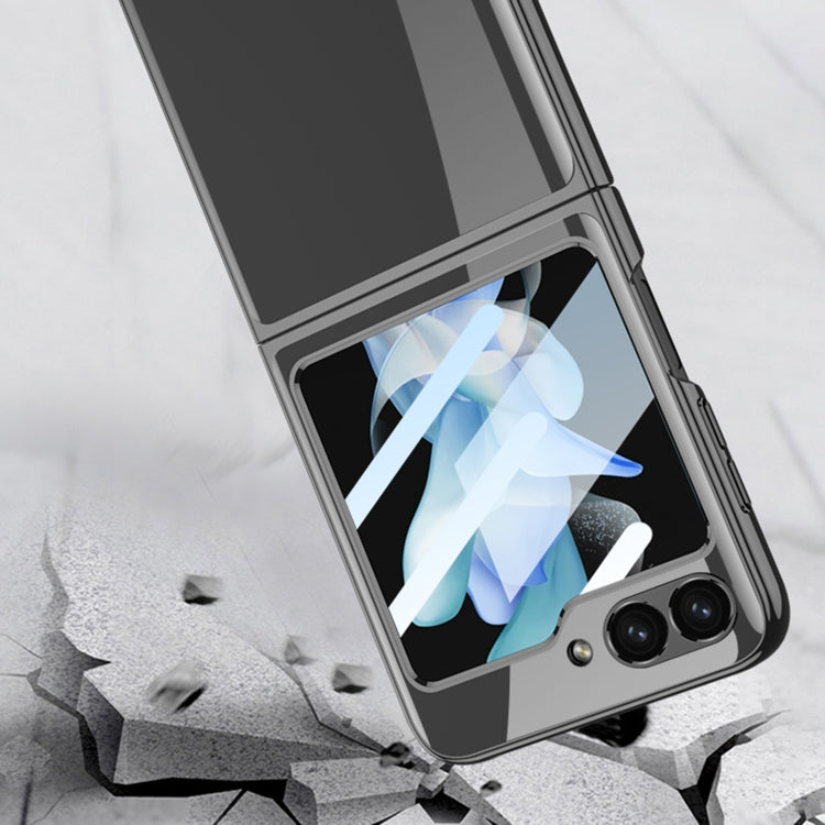 For Samsung Galaxy Z Flip6 / Flip7 FE GKK Integrated Electroplating Full Coverage Phone Case(Black) - free shipping - PMC Jewellery - Order now!
