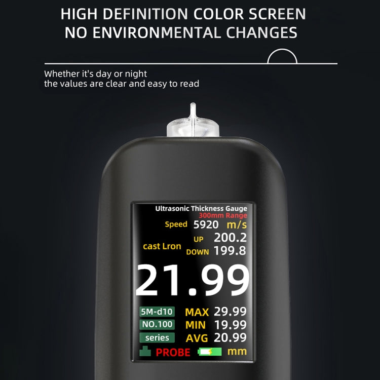 BSIDE T7 2.8 inch TFT Color Screen Ultrasonic Thickness Gauge - free shipping - PMC TechLife - Order now!