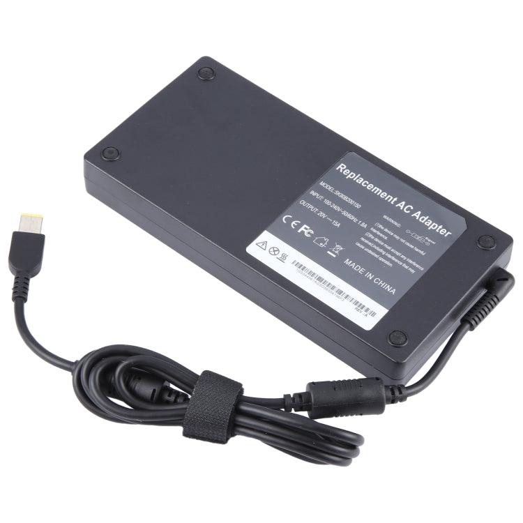 300W 20V 15A Laptop Notebook Power Adapter For Lenovo Big Square USB, Plug:EU Plug - For Lenovo by PMC Jewellery | Online Shopping South Africa | PMC Jewellery | Buy Now Pay Later Mobicred