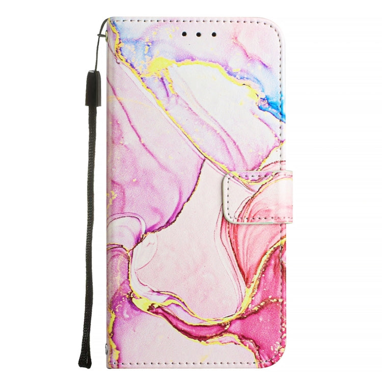 For Blackview Shark 8 PT003 Marble Pattern Flip Leather Phone Case(Rose Gold) - More Brand by PMC Jewellery | Online Shopping South Africa | PMC Jewellery | Buy Now Pay Later Mobicred
