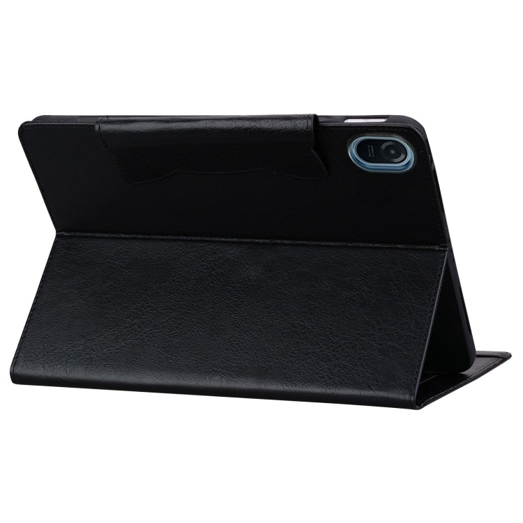 For Honor Pad 8 Cat Buckle Leather Tablet Case(Black) - Honor by PMC TechLife | Online Shopping South Africa | PMC TechLife | Buy Now Pay Later Mobicred