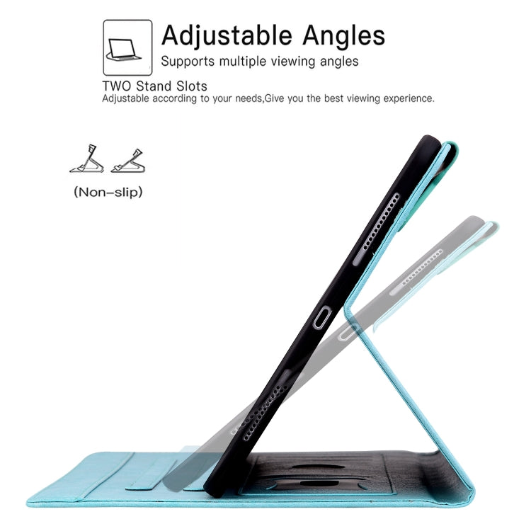 For Honor Pad 9 Cat Buckle Leather Tablet Case(Sky Blue) - Honor by PMC TechLife | Online Shopping South Africa | PMC TechLife | Buy Now Pay Later Mobicred