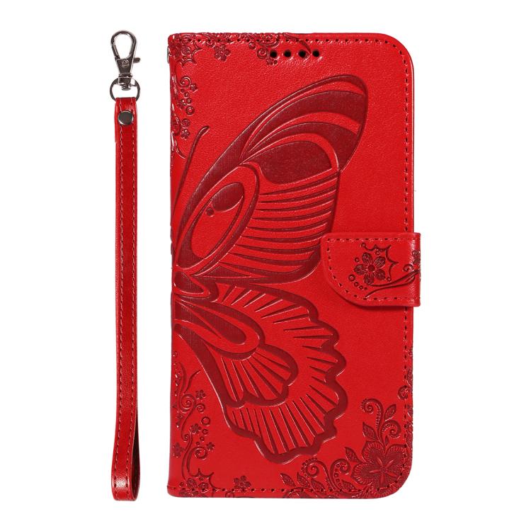 For Huawei Pura 80 Pro 5G Swallowtail Butterfly Embossed Leather Phone Case(Red) - free shipping - PMC TechLife - Order now!