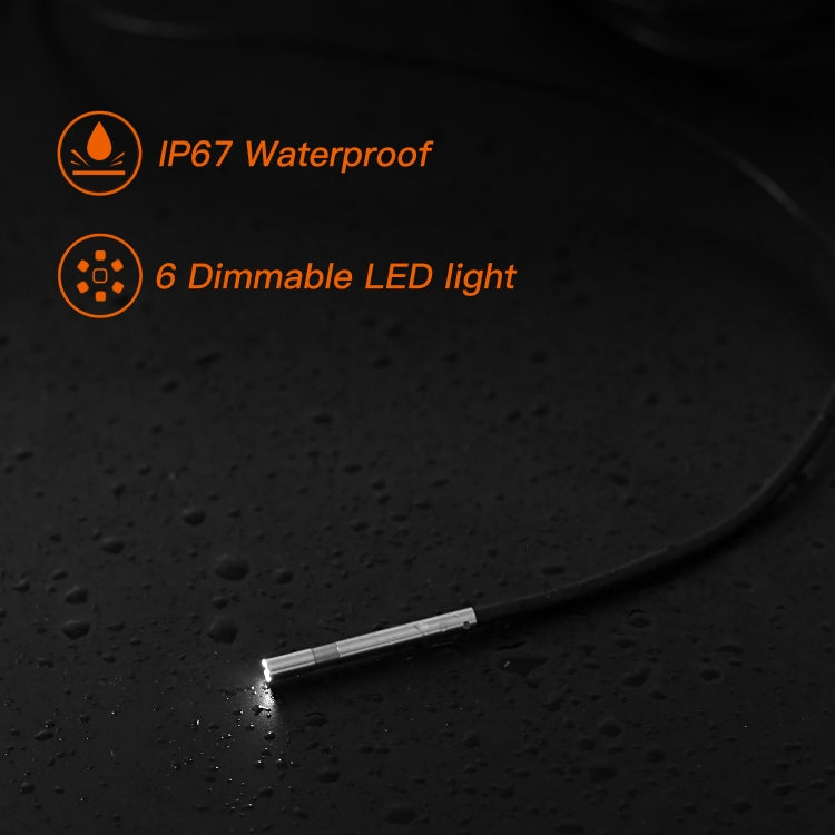 F240 3.9mm HD 1080P IP67 Waterproof WiFi Direct Connection Digital Endoscope, Cable Length:2m(Black) -  by PMC Jewellery | Online Shopping South Africa | PMC Jewellery | Buy Now Pay Later Mobicred