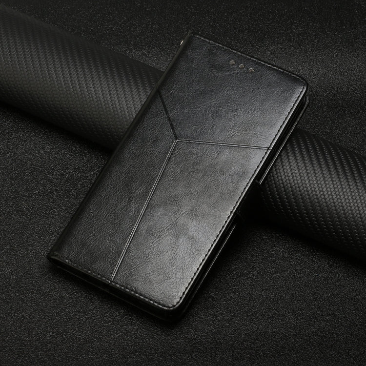 For Samsung Galaxy S25+ 5G Y-shaped Pattern Flip Leather Phone Case(Black) - free shipping - PMC Jewellery - Order now!