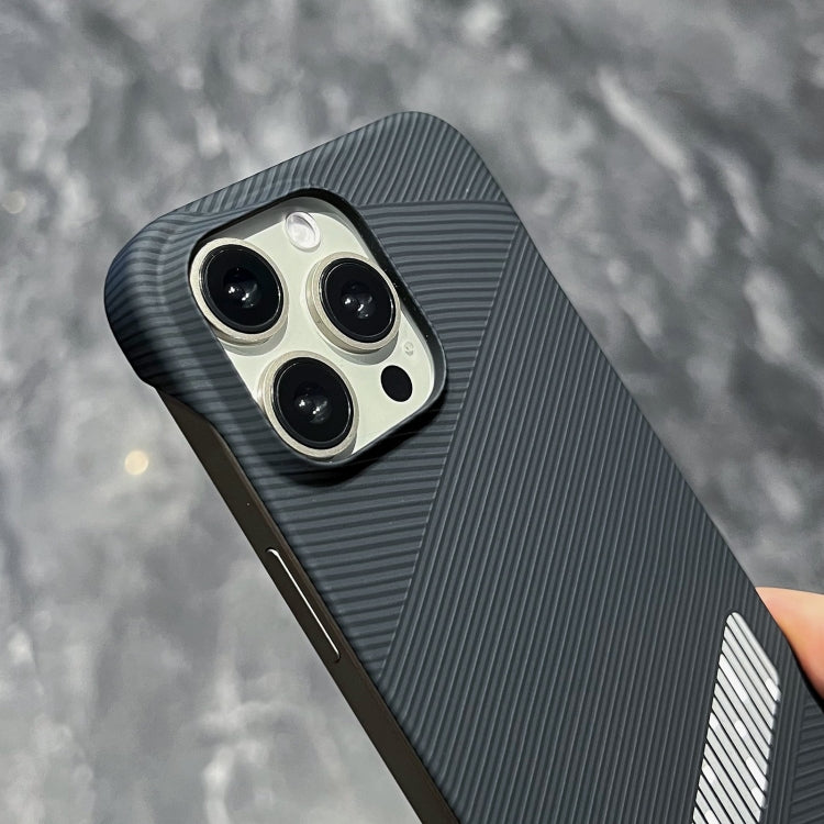 For iPhone 14 Pro Carbon Fiber Frameless Cooling Phone Case(Black) - iPhone 14 Pro Cases by PMC Jewellery | Online Shopping South Africa | PMC Jewellery | Buy Now Pay Later Mobicred