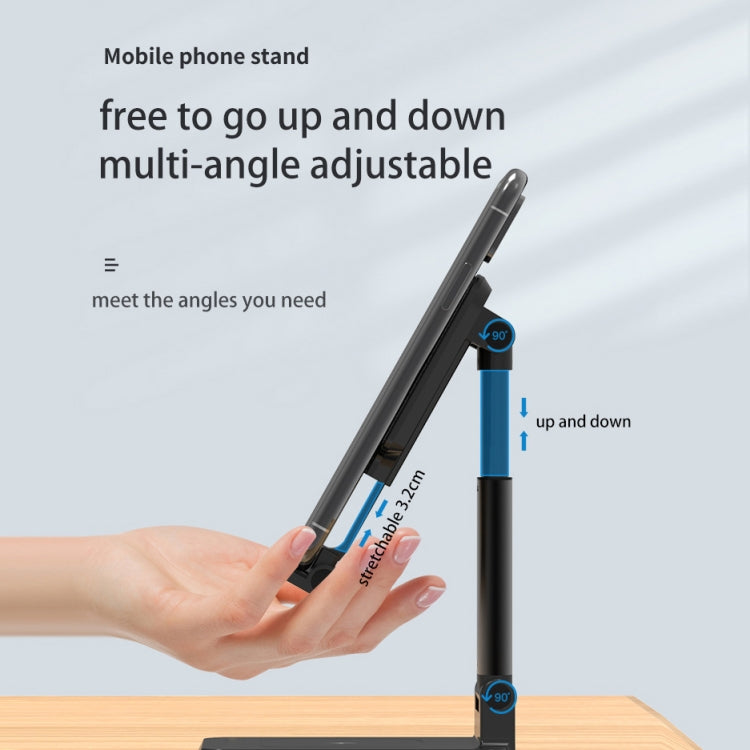 T6 2 in 1 Portable Folding Stand Wireless Charging, Style:Double Charge(White) - Wireless Charger by PMC Jewellery | Online Shopping South Africa | PMC Jewellery | Buy Now Pay Later Mobicred