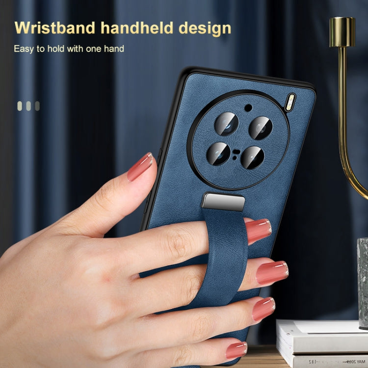 For vivo X100s Pro / X100 Pro SULADA PC + Leather Texture Skin Feel Shockproof Phone Case(Black) - vivo Cases by SULADA | Online Shopping South Africa | PMC Jewellery | Buy Now Pay Later Mobicred