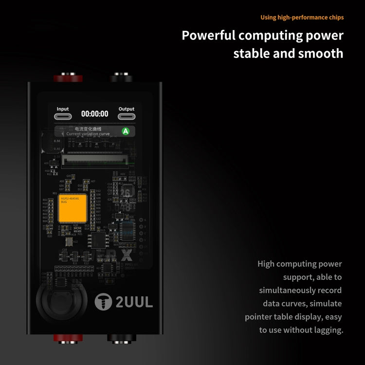 2UUL PW11 Power X High Refresh Full-color Screen Power PCB Detector - Test Tools by 2UUL | Online Shopping South Africa | PMC Jewellery | Buy Now Pay Later Mobicred