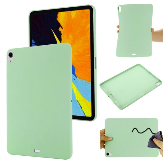 For iPad Air 13 2024 Pure Color Liquid Silicone Shockproof Tablet Case(Green) - iPad Air 13 2024 Cases by PMC Jewellery | Online Shopping South Africa | PMC Jewellery | Buy Now Pay Later Mobicred