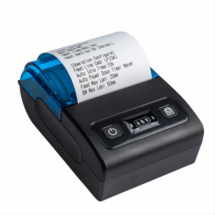 BT-582 58mm Type-C + Bluetooth Portable Thermal Printer(EU Plug) - Printer by PMC Jewellery | Online Shopping South Africa | PMC Jewellery | Buy Now Pay Later Mobicred