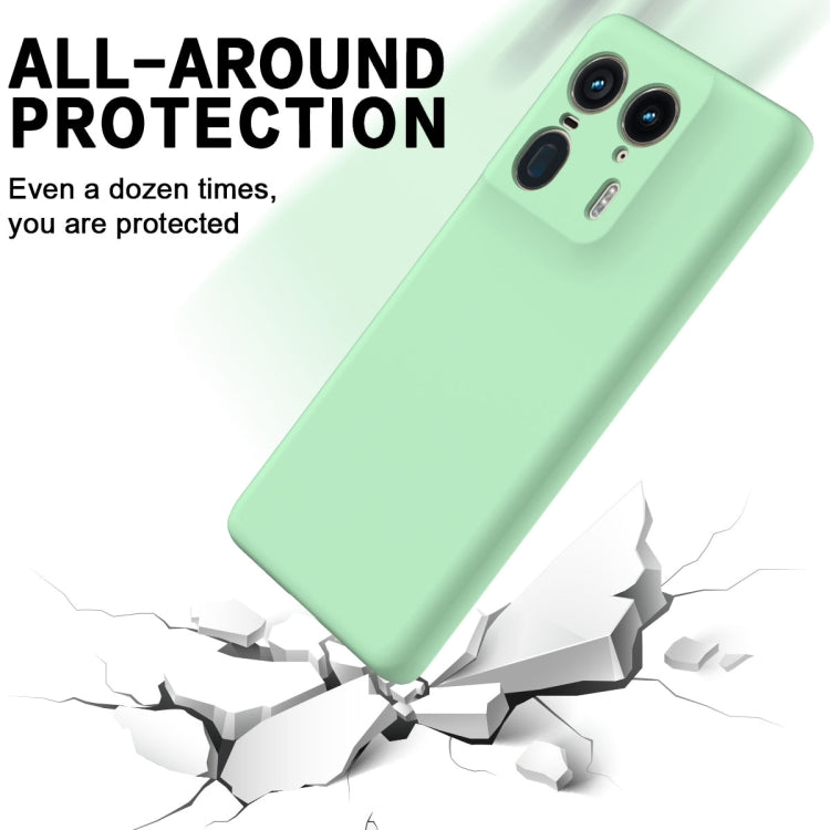 For Motorola Edge 50 Ultra Solid Color Liquid Silicone Dropproof Full Coverage Phone Case(Green) - free shipping - PMC TechLife - Order now!