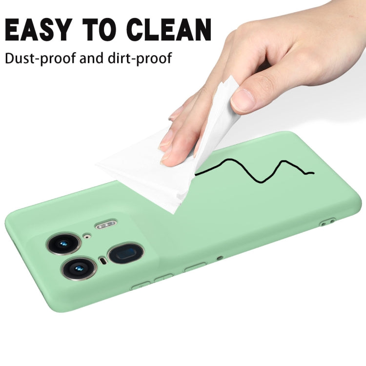 For Motorola Edge 50 Ultra Solid Color Liquid Silicone Dropproof Full Coverage Phone Case(Green) - free shipping - PMC TechLife - Order now!
