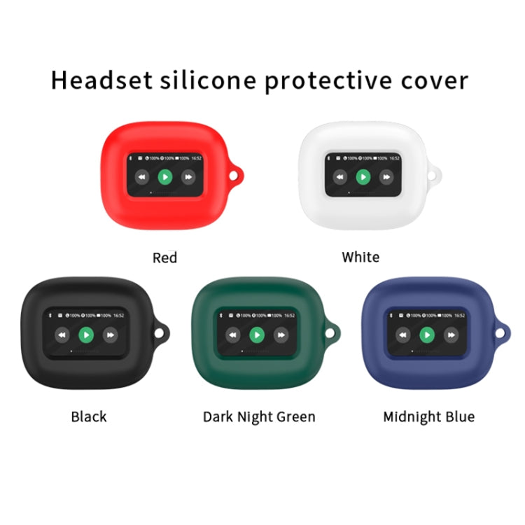 For JBL Live Beam 3 Wireless Bluetooth Earphones Silicone Protective Case(Dark Blue) - free shipping - PMC Jewellery - Order now!