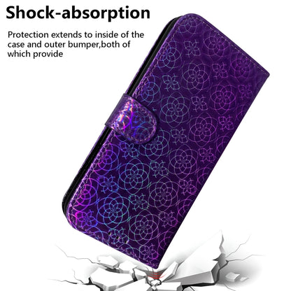 For Xiaomi Redmi K70 / K70 Pro Colorful Magnetic Buckle Leather Phone Case(Purple) - K70 Cases by PMC Jewellery | Online Shopping South Africa | PMC Jewellery | Buy Now Pay Later Mobicred