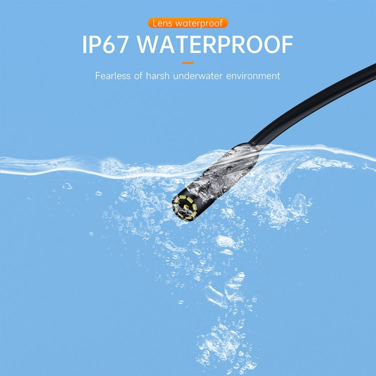 AN112 2 in 1 USB-C / Type-C + 8 Pin Interface 5.5mm HD Industry Endoscope, Length:1m Hard Tube -  by PMC TechLife | Online Shopping South Africa | PMC TechLife | Buy Now Pay Later Mobicred