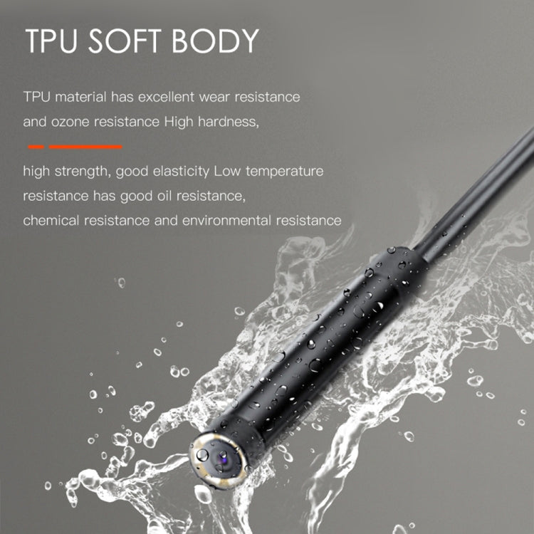 T21 4.5 inch IPS Color Screen 3.9mm Single Camera Split Hard Cable Industrial Endoscope, Length:3.5m(Black Red) - free shipping - PMC TechLife - Order now!