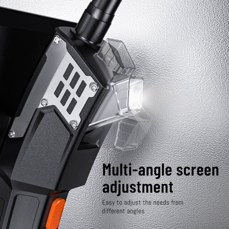 T27 5 inch IPS Color Screen 3.9mm Single Camera Handheld Hard Cable HD Industrial Endoscope, Length:3.5m(Orange Black) -  by PMC TechLife | Online Shopping South Africa | PMC TechLife | Buy Now Pay Later Mobicred