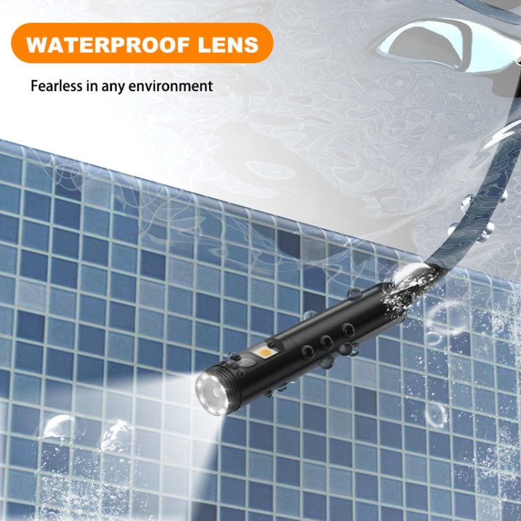 Y15 7.9mm Triple Camera WiFi Connected Hard Cable HD Industrial Endoscope, Length:10m(Black) -  by PMC TechLife | Online Shopping South Africa | PMC TechLife | Buy Now Pay Later Mobicred