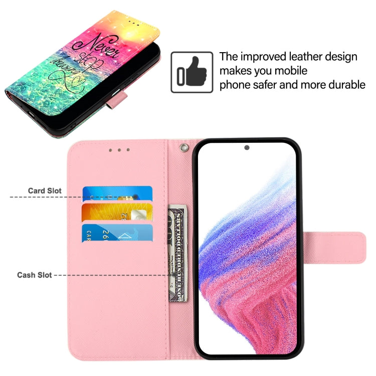For Samsung Galaxy S25+ 5G 3D Painting Horizontal Flip Leather Phone Case(Chasing Dreams) - Galaxy S25+ 5G Cases by PMC Jewellery | Online Shopping South Africa | PMC Jewellery | Buy Now Pay Later Mobicred