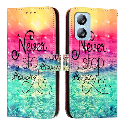 For Blackview A52 3D Painting Horizontal Flip Leather Phone Case(Chasing Dreams) - More Brand by PMC Jewellery | Online Shopping South Africa | PMC Jewellery | Buy Now Pay Later Mobicred