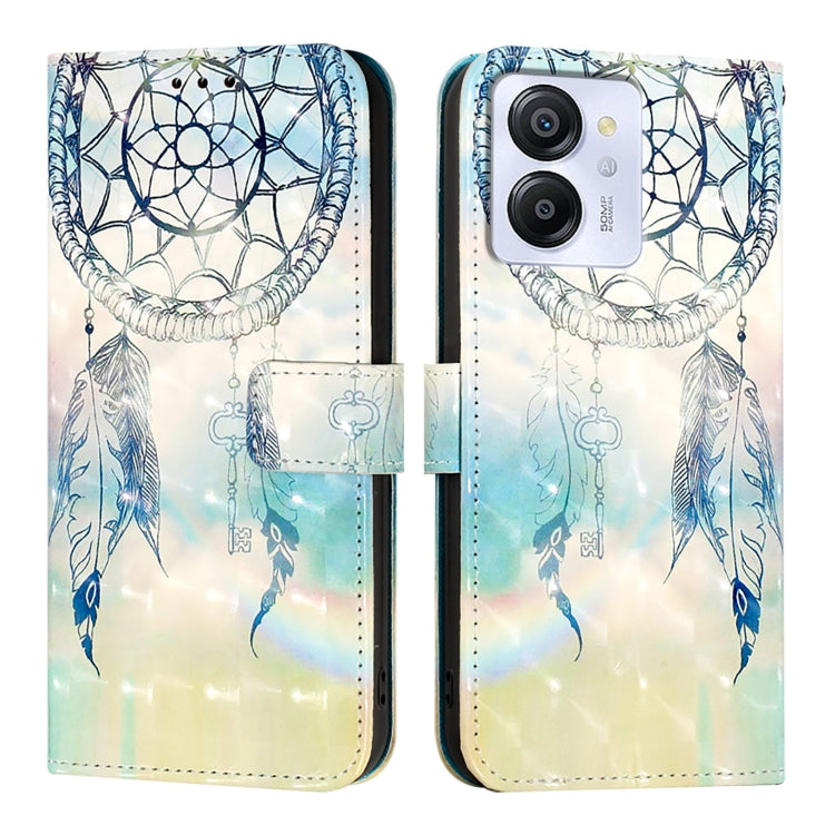 For Blackview Color 8 3D Painting Horizontal Flip Leather Phone Case(Dream Wind Chimes) - More Brand by PMC Jewellery | Online Shopping South Africa | PMC Jewellery | Buy Now Pay Later Mobicred