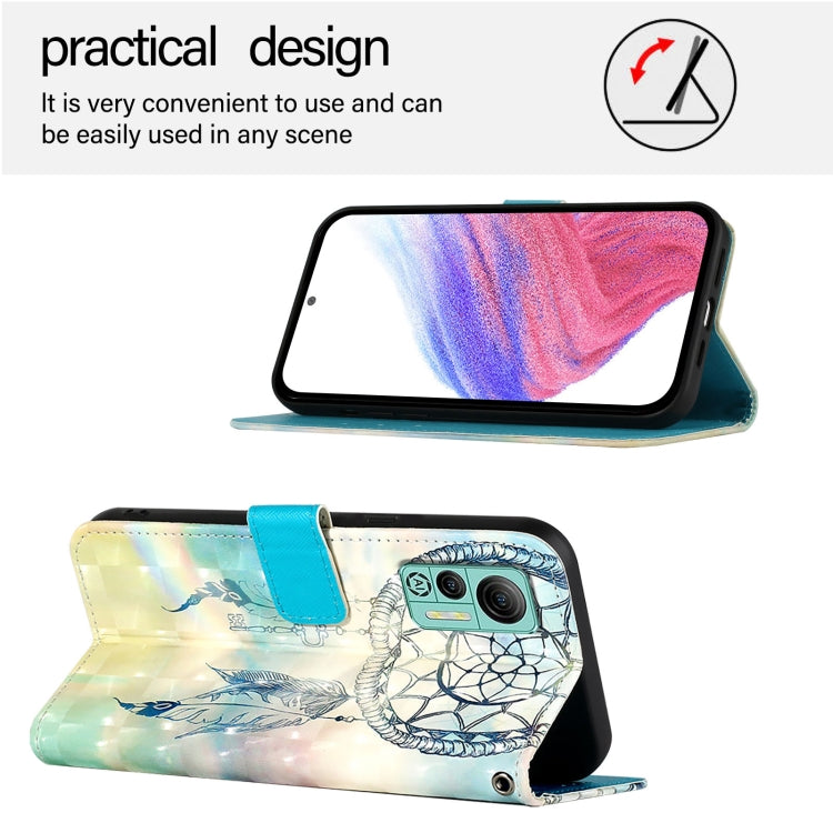 For Ulefone Note 14 3D Painting Horizontal Flip Leather Phone Case(Dream Wind Chimes) - Ulefone Cases by PMC Jewellery | Online Shopping South Africa | PMC Jewellery | Buy Now Pay Later Mobicred