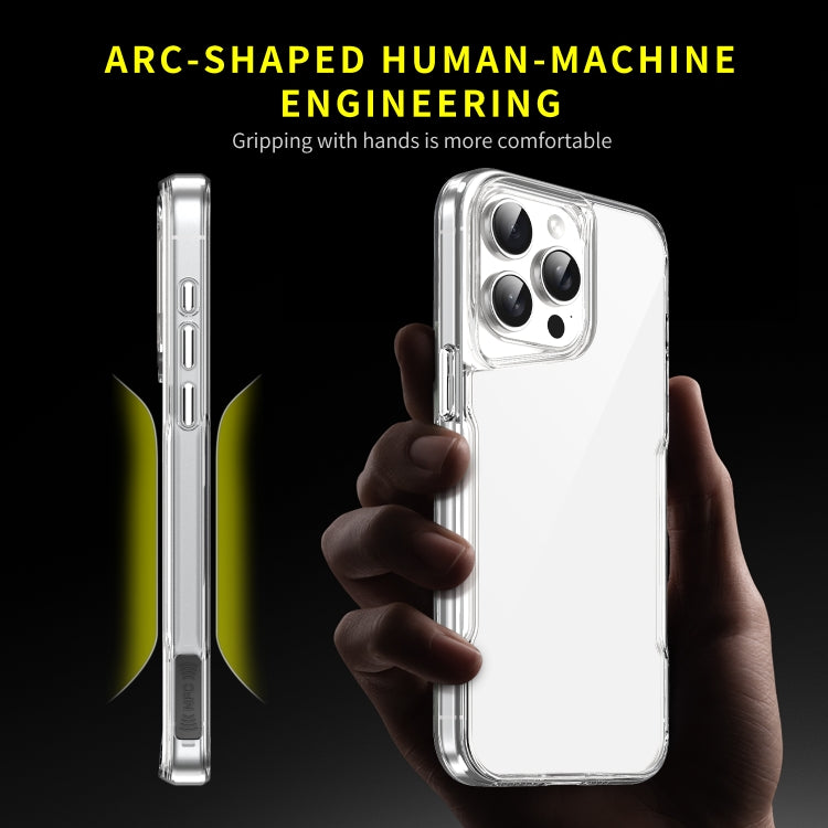 For iPhone 16 Pro Acrylic + TPU Transparent Full Coverage Phone Case - iPhone 16 Pro Cases by PMC TechLife | Online Shopping South Africa | PMC TechLife | Buy Now Pay Later Mobicred