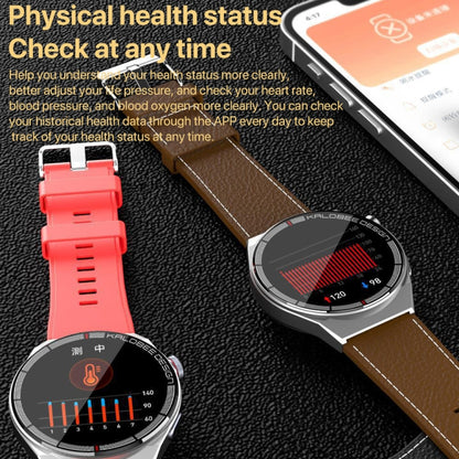 1.3 inch Silicone Band IP68 Waterproof Smart Watch Support Bluetooth Call(Red) - Smart Watches by PMC Jewellery | Online Shopping South Africa | PMC Jewellery | Buy Now Pay Later Mobicred