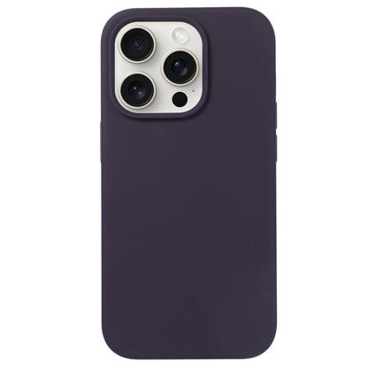 For iPhone 16 Pro Liquid Silicone Phone Case(Berry Purple) - iPhone 16 Pro Cases by PMC Jewellery | Online Shopping South Africa | PMC Jewellery | Buy Now Pay Later Mobicred