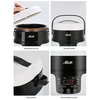 COOLBOX Vehicle Multi-function Mini Rice Cooker Capacity: 2.0L, Version:12-24V General Current-limiting - Rice Cookers by PMC Jewellery | Online Shopping South Africa | PMC Jewellery | Buy Now Pay Later Mobicred