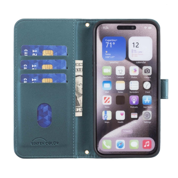 For Google Pixel 9 Pro Square Texture Leather Phone Case(Green) - Google Cases by PMC Jewellery | Online Shopping South Africa | PMC Jewellery | Buy Now Pay Later Mobicred