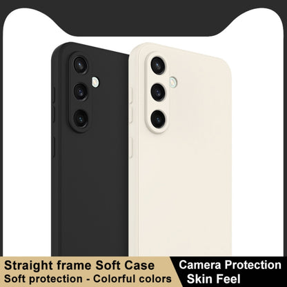 For Samsung Galaxy S24 FE 5G imak UC-4 Series Straight Edge TPU Phone Case(White) - Galaxy S24 FE 5G Cases by imak | Online Shopping South Africa | PMC Jewellery | Buy Now Pay Later Mobicred