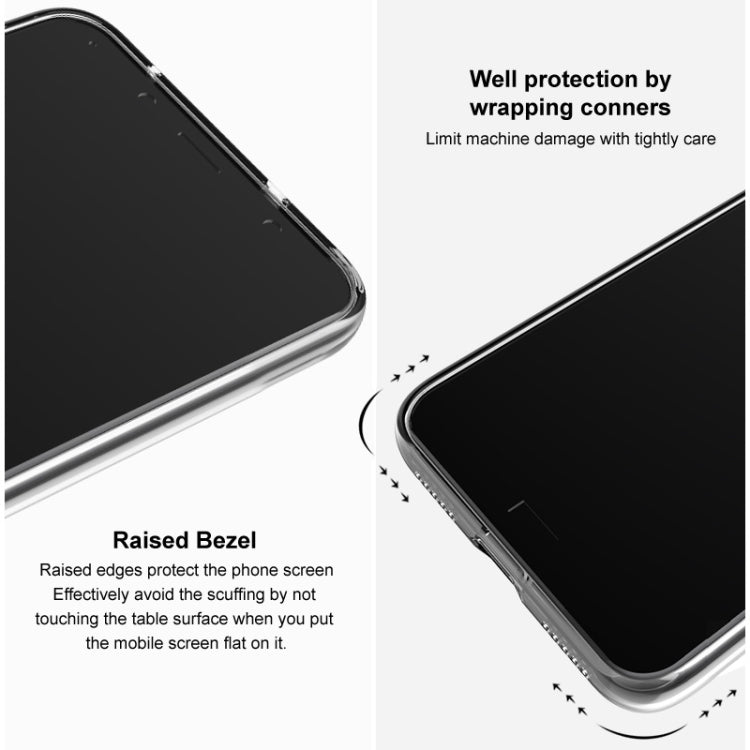 For Google Pixel 9 IMAK UX-5 Series Transparent Shockproof TPU Protective Phone Case(Transparent) - Google Cases by imak | Online Shopping South Africa | PMC TechLife | Buy Now Pay Later Mobicred