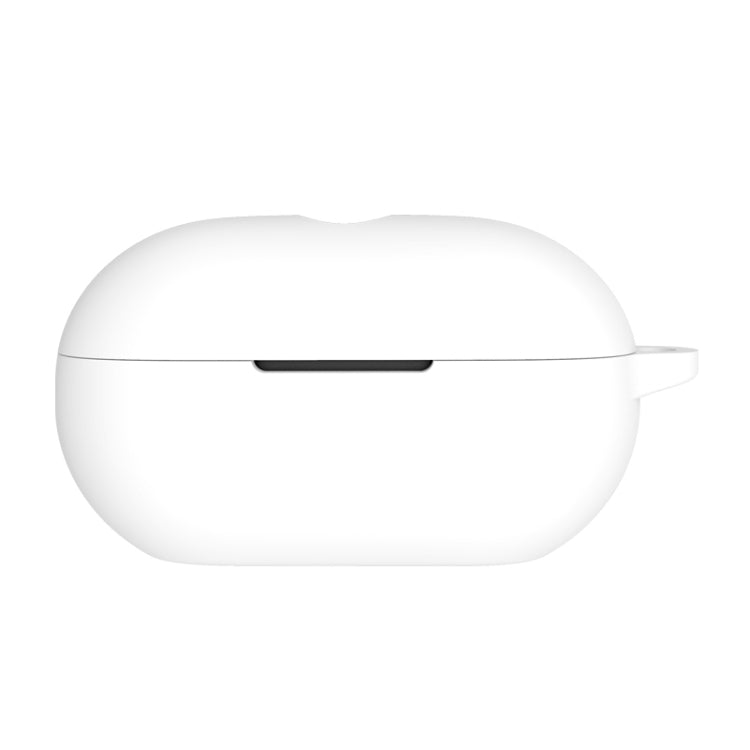For Beats Solo Buds Wireless Earphones Silicone Protective Case with Hole(White) - Other Case by PMC Jewellery | Online Shopping South Africa | PMC Jewellery | Buy Now Pay Later Mobicred