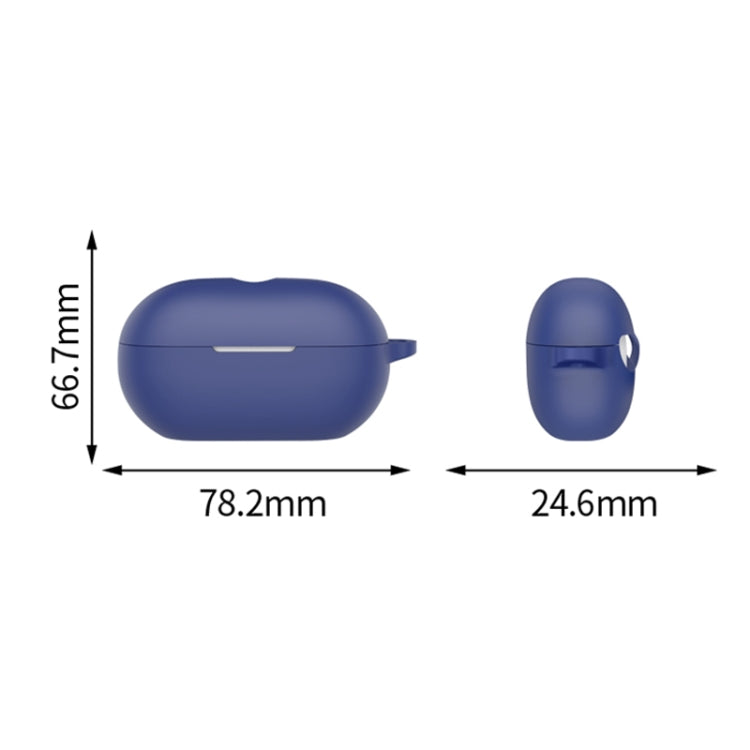 For Beats Solo Buds Wireless Earphones Silicone Protective Case with Hole(Grey) - Other Case by PMC Jewellery | Online Shopping South Africa | PMC Jewellery | Buy Now Pay Later Mobicred