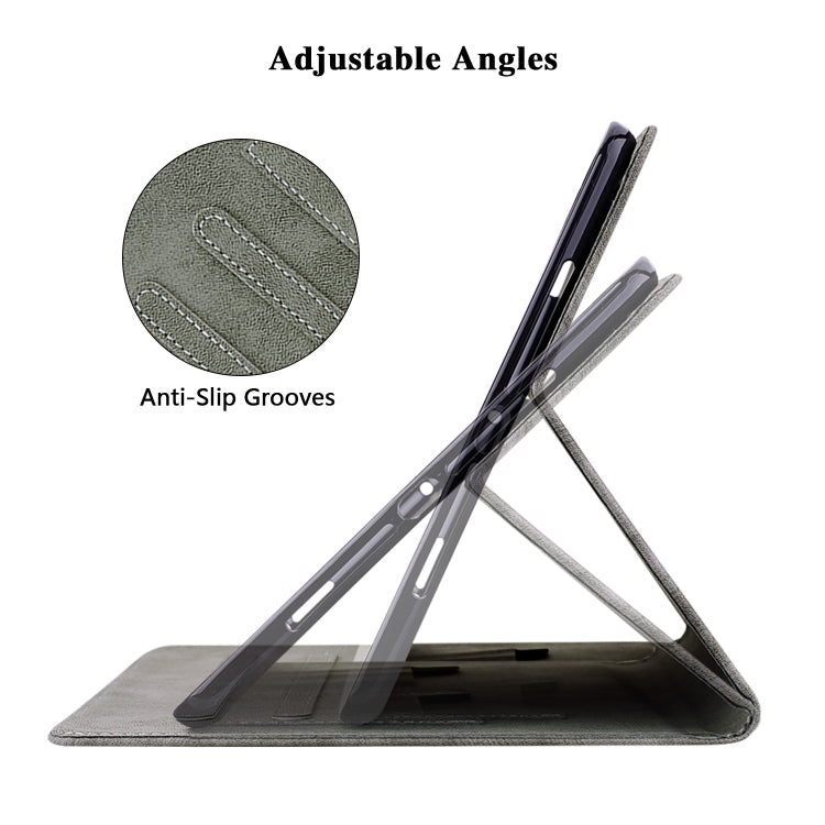 For Huawei MatePad SE 11 2024 Tiger Pattern Flip Leather Tablet Case(Grey) - Huawei by PMC Jewellery | Online Shopping South Africa | PMC Jewellery | Buy Now Pay Later Mobicred