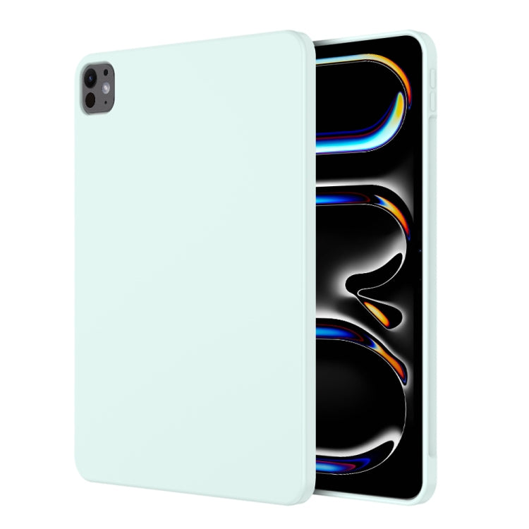 For iPad Pro 13 2024 Mutural Silicone Microfiber Tablet Case(Sky Blue) - free shipping - PMc TechLife - Order now!