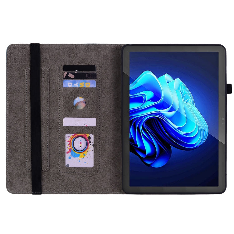 For itel Pad One 10.1 Butterfly Rose Embossed Leather Tablet Case(Rose Red) - Others by PMC TechLife | Online Shopping South Africa | PMC TechLife | Buy Now Pay Later Mobicred
