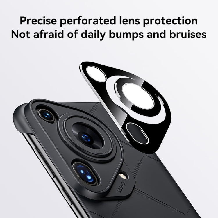 For Huawei Pura 70 Ultra Borderless Upshrink Camera Protection Magnetic Phone Case(Silver) - Huawei Cases by PMC Jewellery | Online Shopping South Africa | PMC Jewellery | Buy Now Pay Later Mobicred