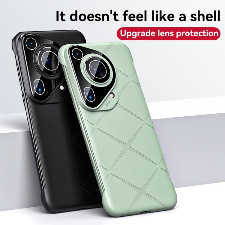 For Huawei Pura 70 Ultra Borderless Upshrink Camera Protection Phone Case(Green) - Huawei Cases by PMC Jewellery | Online Shopping South Africa | PMC Jewellery | Buy Now Pay Later Mobicred