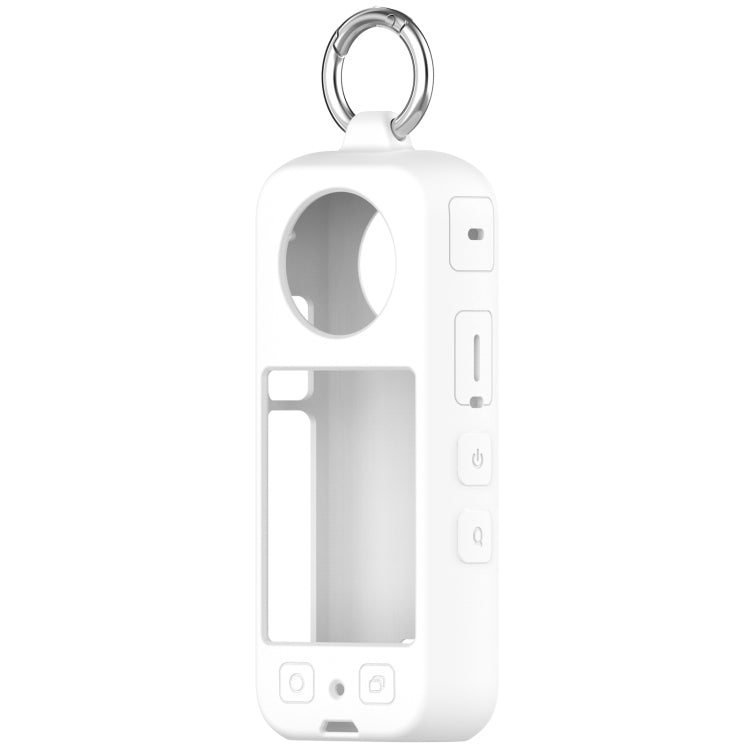 For Insta 360 X4 Portable Silicone Protective Case(White) - Case & Bags by PMC TechLife | Online Shopping South Africa | PMC TechLife | Buy Now Pay Later Mobicred
