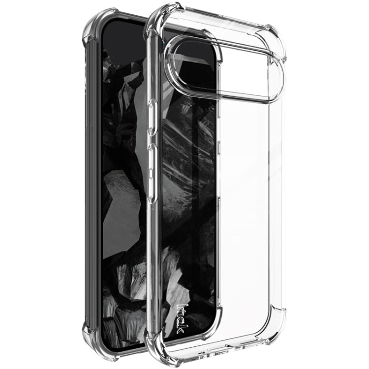 For Google Pixel 9 / Pixel 9 Pro imak Shockproof Airbag TPU Phone Case(Transparent) - Google Cases by imak | Online Shopping South Africa | PMC TechLife | Buy Now Pay Later Mobicred