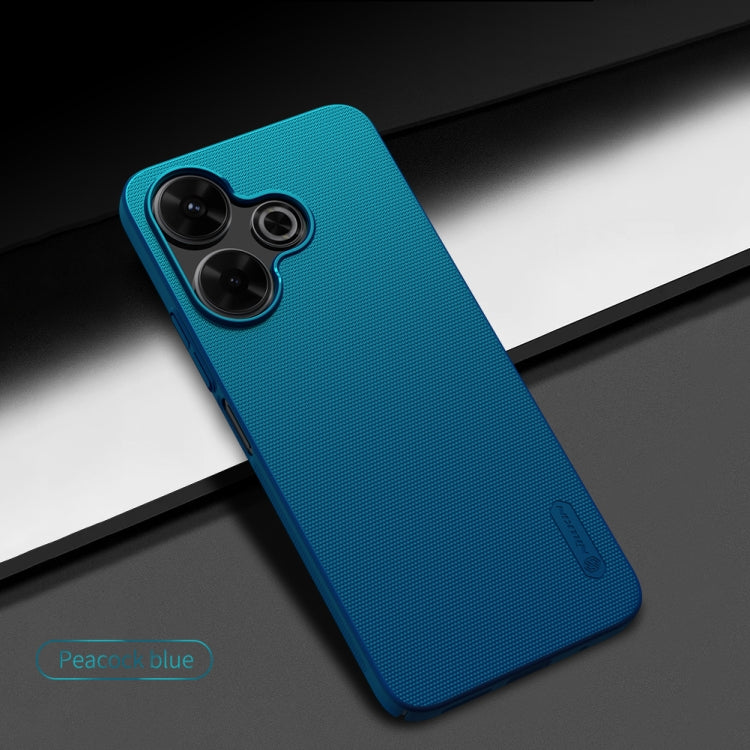 For Xiaomi Poco M6 4G NILLKIN Frosted PC Phone Case(Blue) - free shipping - PMC Jewellery - Order now!