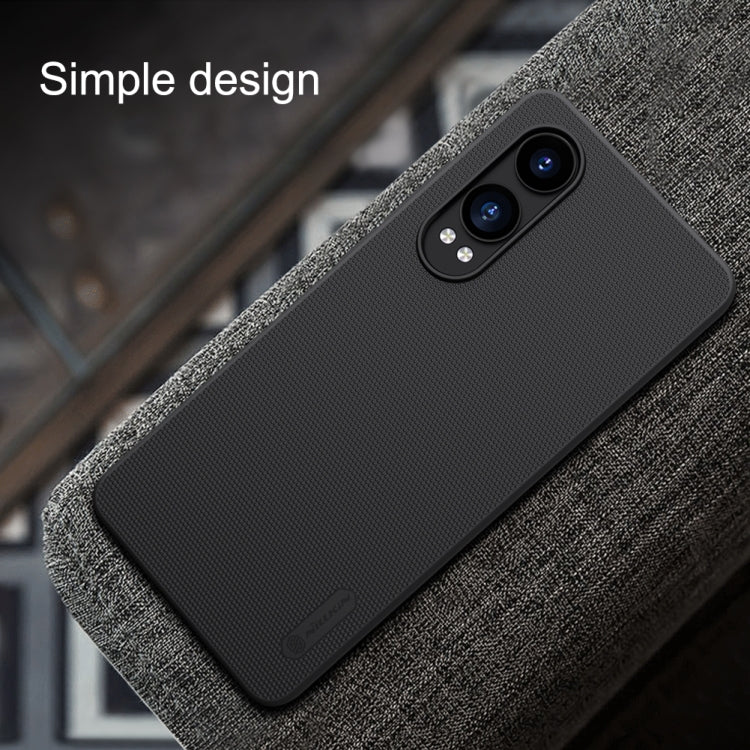 For OnePlus Nord CE4 Lite / OPPO K12x NILLKIN Frosted PC Phone Case(Black) - OnePlus Cases by NILLKIN | Online Shopping South Africa | PMC Jewellery | Buy Now Pay Later Mobicred