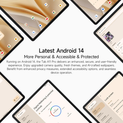 Ulefone Tab A11 Pro Tablet PC, 8GB+256GB, 11 inch Android 14 MediaTek Helio G99 Octa Core 4G Network, EU Plug(Space Gray) - Other by Ulefone | Online Shopping South Africa | PMC Jewellery | Buy Now Pay Later Mobicred
