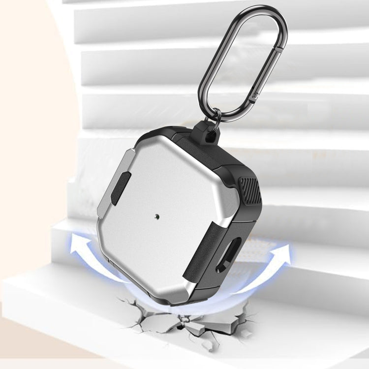 For AirPods Pro Phone Holder Design Earbuds Box Protective Case(White) - For AirPods Pro by PMC Jewellery | Online Shopping South Africa | PMC Jewellery | Buy Now Pay Later Mobicred